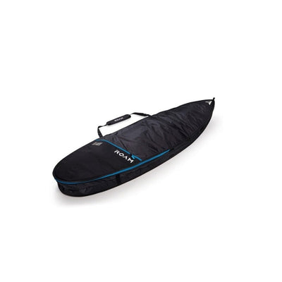 ROAM 6'0 Tech Double Slim Boardbag Shortboard - black/silver/blue