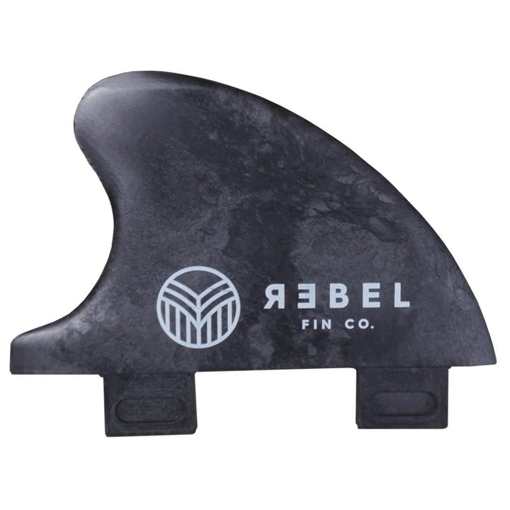 Rebel Knubster Finne aus recyceltem Carbon - schwarz