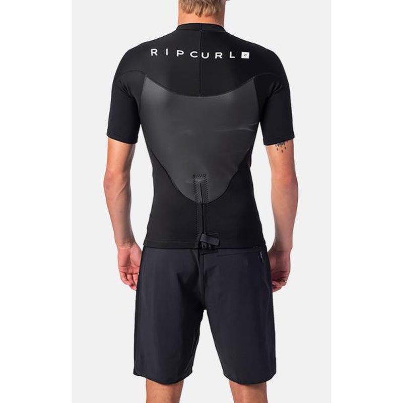 Rip Curl 1.5mm Omega Neopren Jacket, kurzarm - black