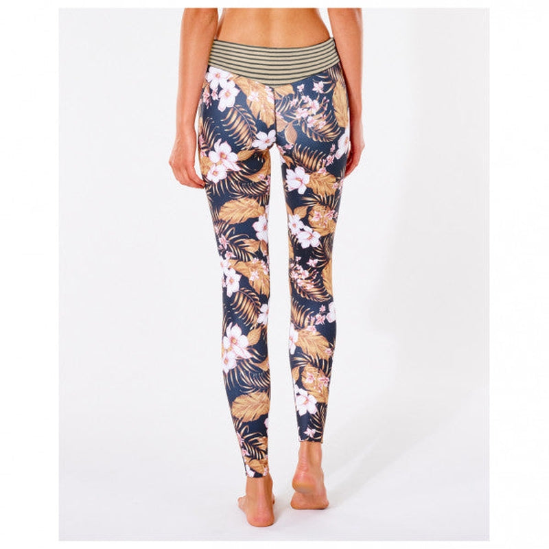 Rip Curl Damen 1mm G Bomb Neopren Hose (Reduziert wegen Leim an linken Bein ) - black / gold