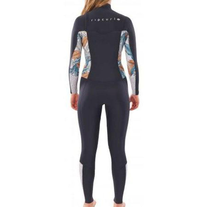 Rip Curl Damen 3/2 Dawn Patrol Chest Zip Neoprenanzug - grey