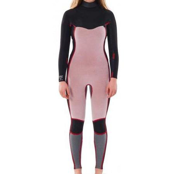 Rip Curl Damen 3/2 Dawn Patrol Chest Zip Neoprenanzug - grey