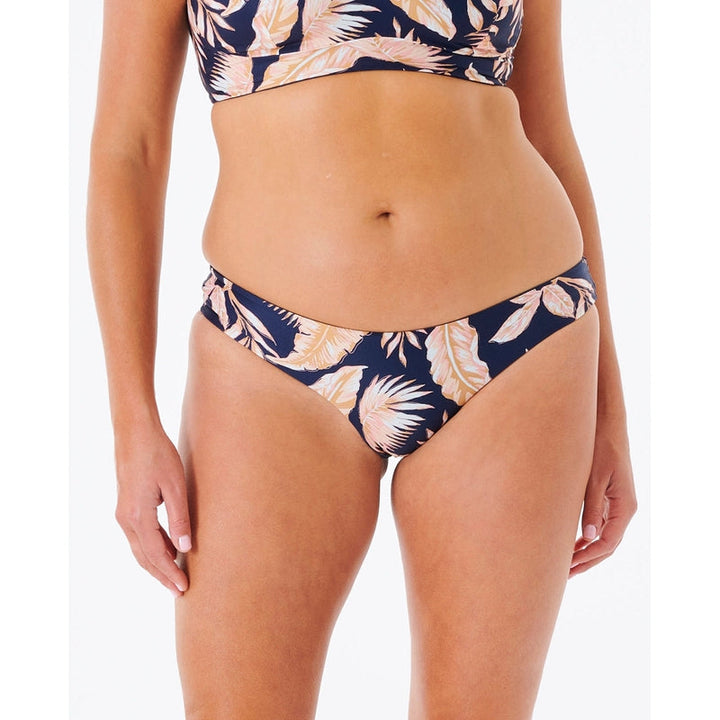 Rip Curl Damen Bikini Bottom Cheeky Mirage Revo 2 in 1 - navy / black