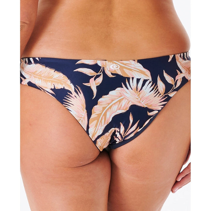 Rip Curl Damen Bikini Bottom Cheeky Mirage Revo 2 in 1 - navy / black