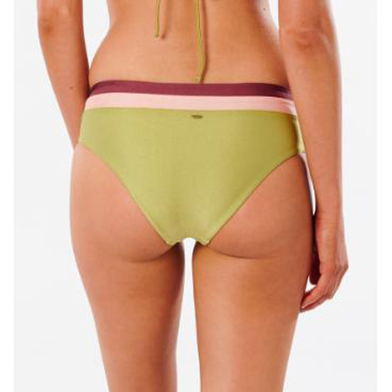 Rip Curl Damen Bikini Bottom High Waist - green