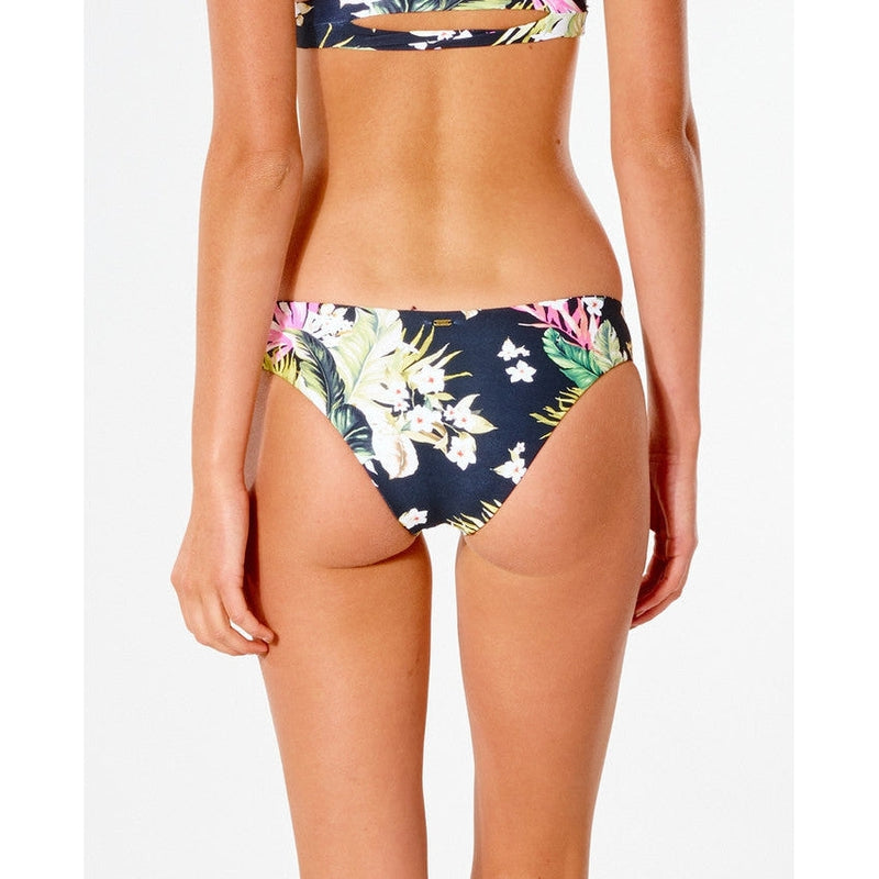 Rip Curl Damen Bikini Bottom Revo Cheeky On The Coast - black