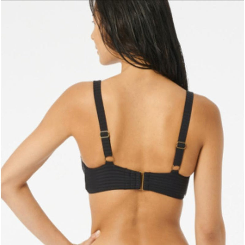 Rip Curl Damen Bikini Top Premium Surf - black