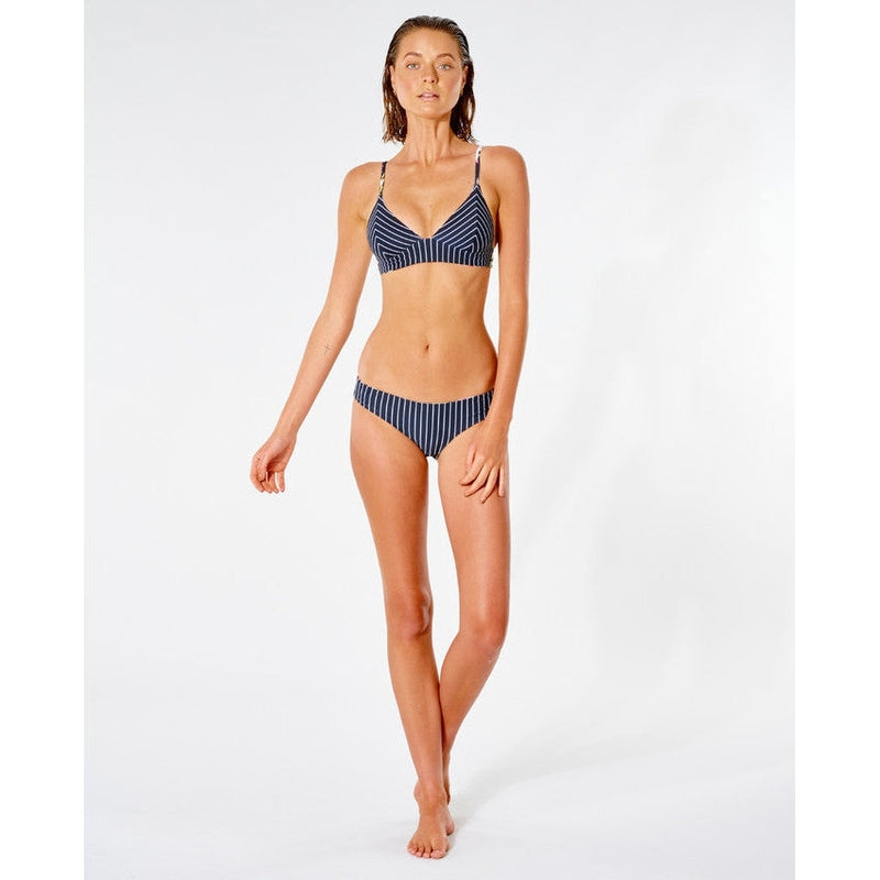 Rip Curl Damen Bikini Top Revo On the Coast Tri - black
