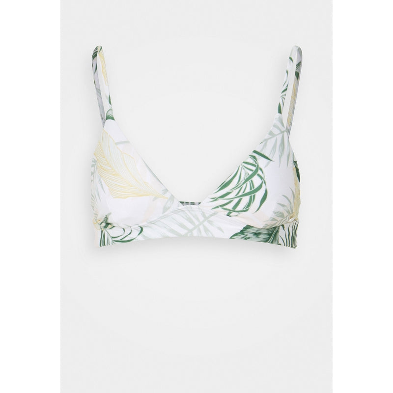 Rip Curl Damen Bikini Top Tiangel Coastal Palms Longline - white