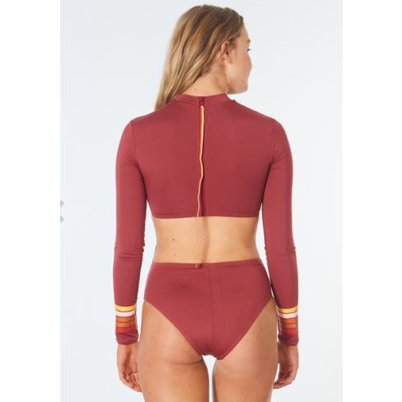 Rip Curl Damen Bodysuit Golden Days Good - maroon