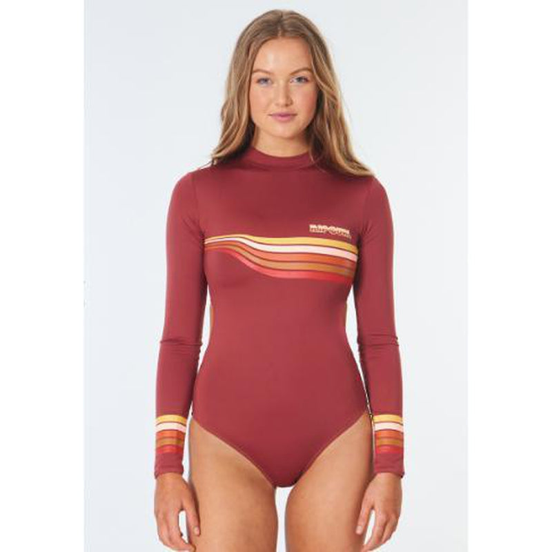 Rip Curl Damen Bodysuit Golden Days Good - maroon