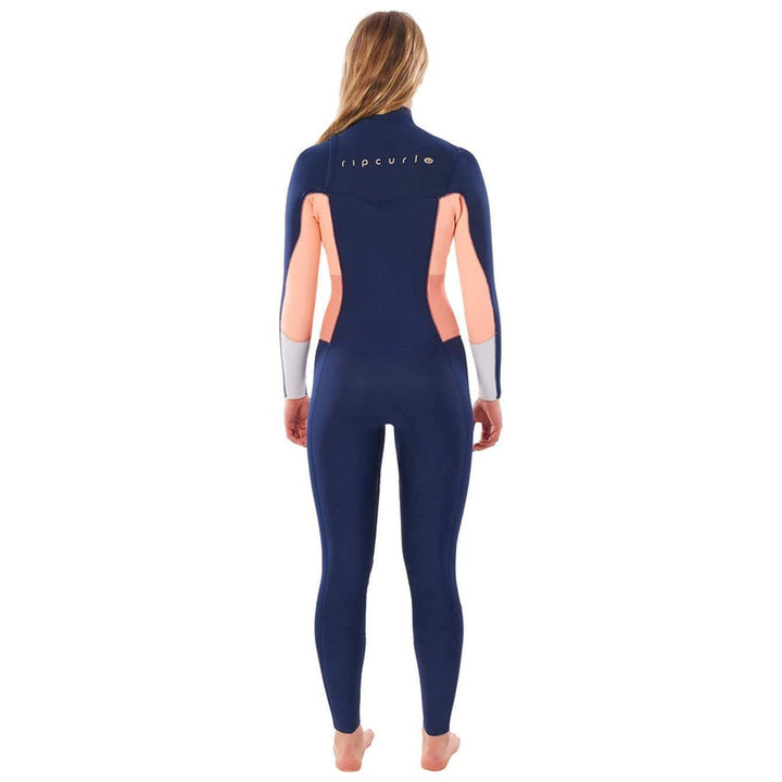 Rip Curl Damen Dawn Patrol 4/3mm Chest Zip Neoprenanzug - navy