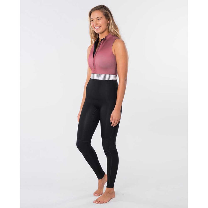 Rip Curl Damen G-Bomb 1.5mm Long Jane Wetsuit - rust