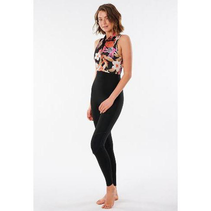 Rip Curl Damen G-Bomb 1mm Long Jane High Waist Wetsuit - black/pink