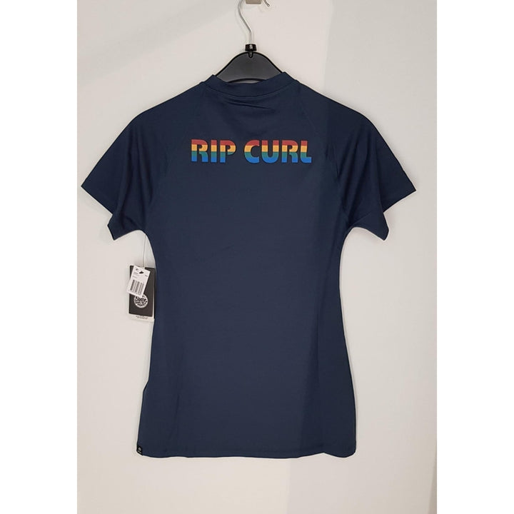 Rip Curl Damen Lycra kurzarm Icon - navy