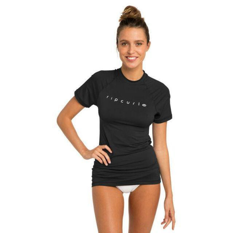 Rip Curl Damen Lycra kurzarm Sunny Rays Relaxed - black