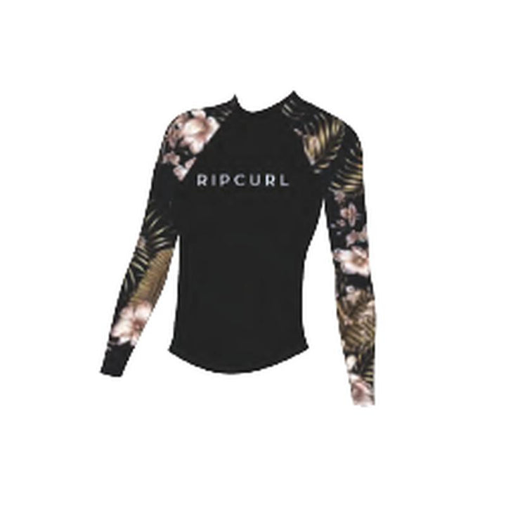 Rip Curl Damen Lycra langarm Playabella - black/gold