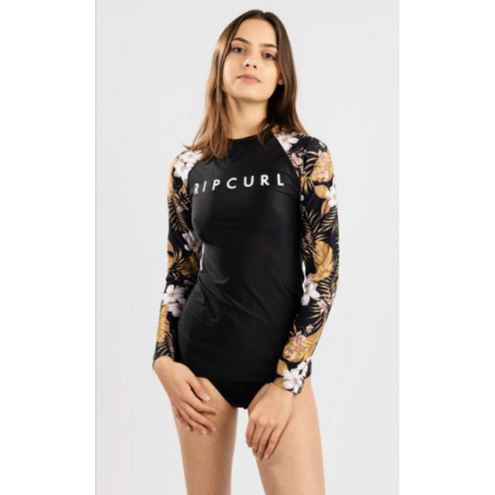Rip Curl Damen Lycra langarm Playabella - black/gold