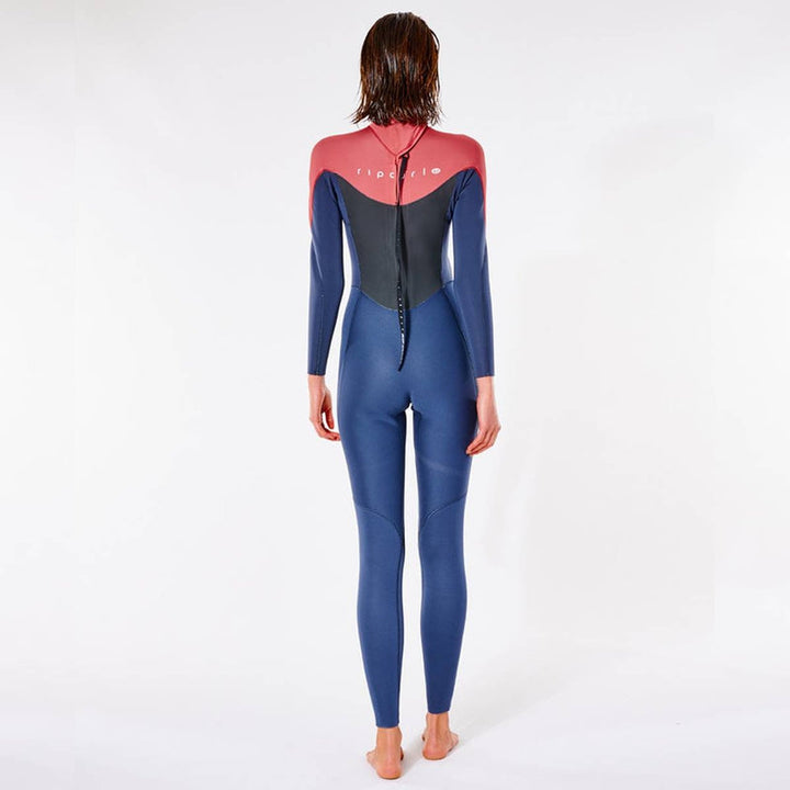 Rip Curl Damen Neoprenanzug Omega 3/2mm Flatlock Backzip - Slate Rose