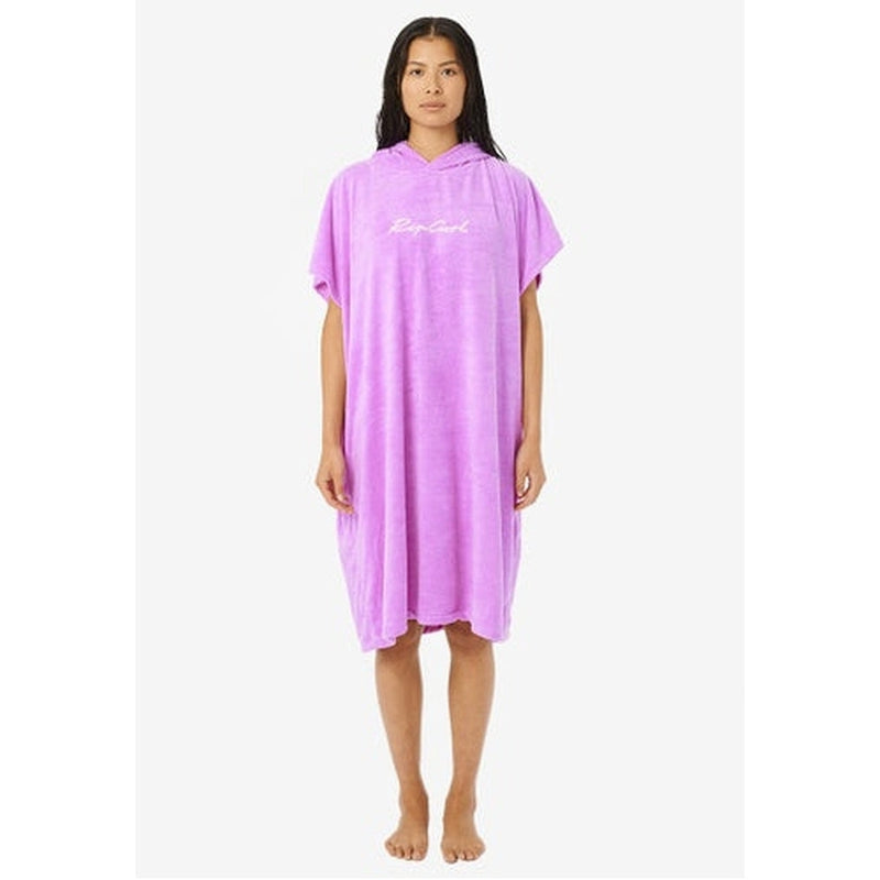 Rip Curl Damen Poncho Script - light purple