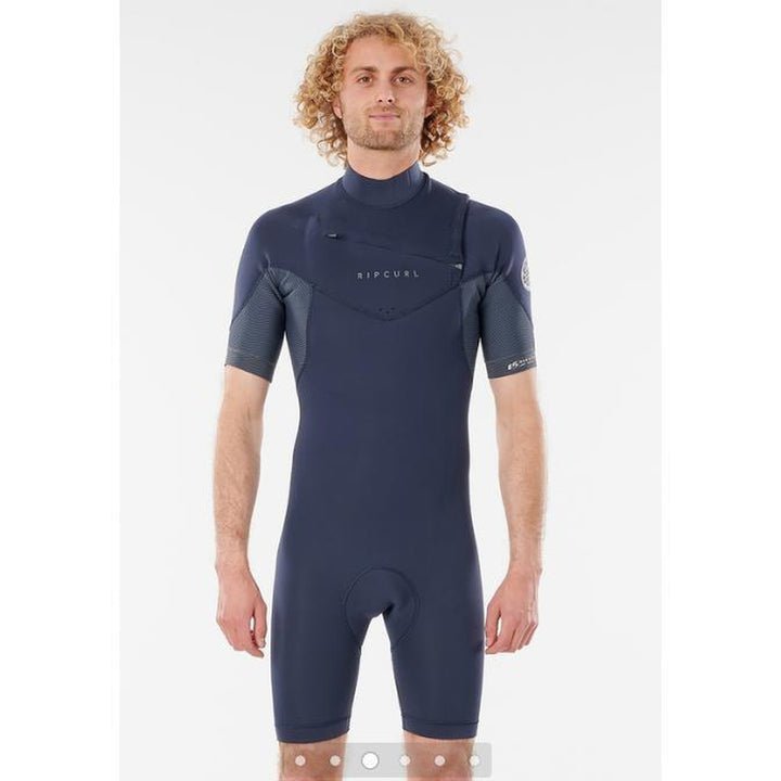 Rip Curl Dawn Patrol 2mm Back Zip Shorty - Slate blue