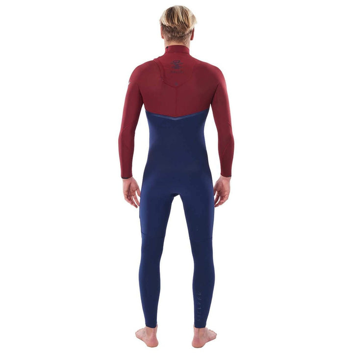 Rip Curl E-Bomb 4/3mm Zip Free Neoprenanzug - navy/red