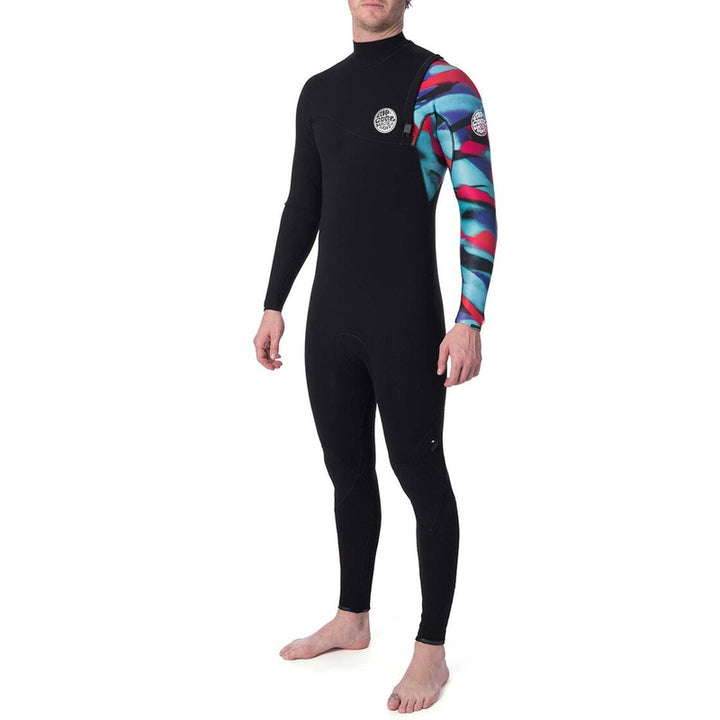 Rip Curl Herren 3/2mm E-Bomb Zip Free Neoprenanzug by MadSteez - multicolor