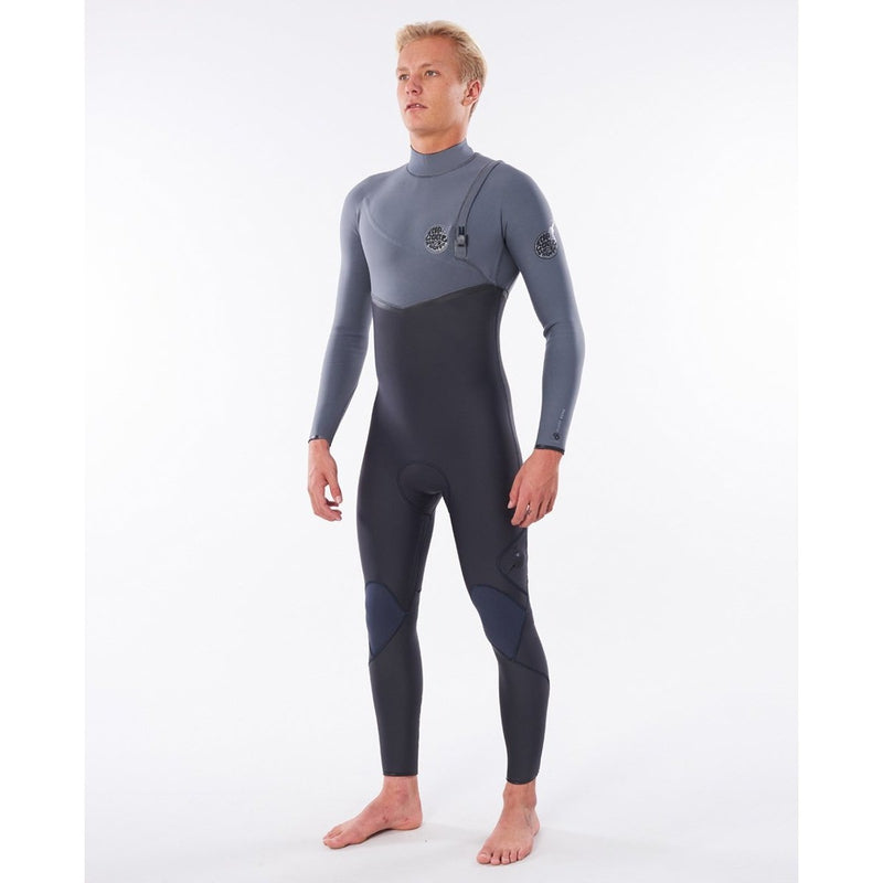 Rip Curl Herren 4/3mm Flashbomb Zipless Neoprenanzug - grey