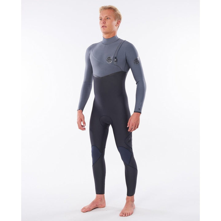 Rip Curl Herren 4/3mm Flashbomb Zipless Neoprenanzug - grey