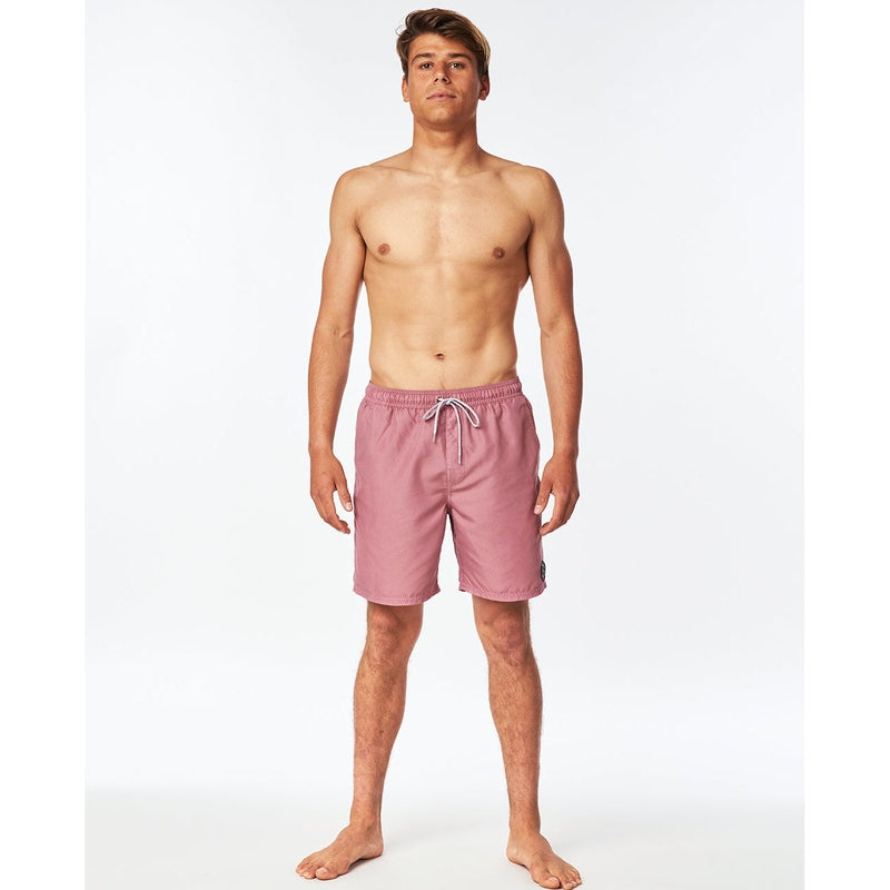Rip Curl Herren Badehosen Easy Living Volley - maroon red