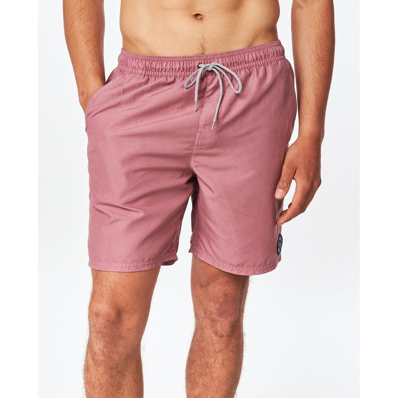 Rip Curl Herren Badehosen Easy Living Volley - maroon red