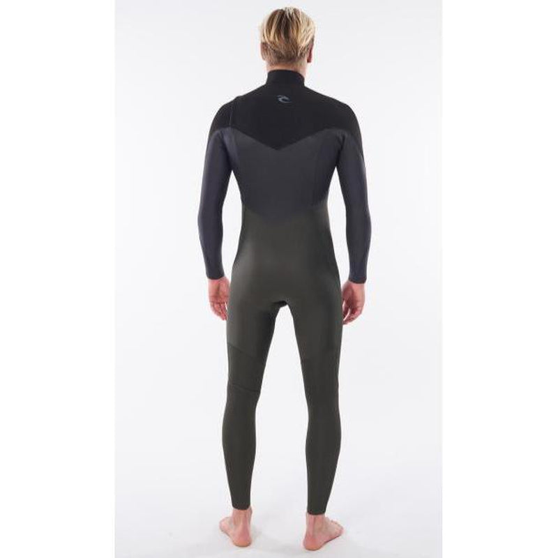 Rip Curl Herren Dawn Patrol 3/2mm E5, Chestzip Neoprenanzug - dark green