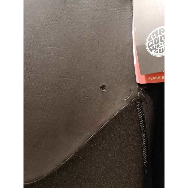 Rip Curl Herren Flashbomb E6 3/2 Chest Zip - black (Glatthaut beschädigt)