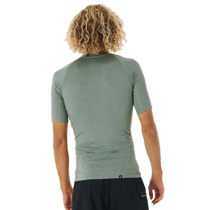 Rip Curl Herren Lycra Dawn Patrol Performance kurzarm - green marle