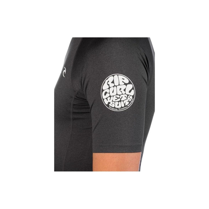 Rip Curl Herren Lycra Dawn Patrol UV Tee S/S - black marle
