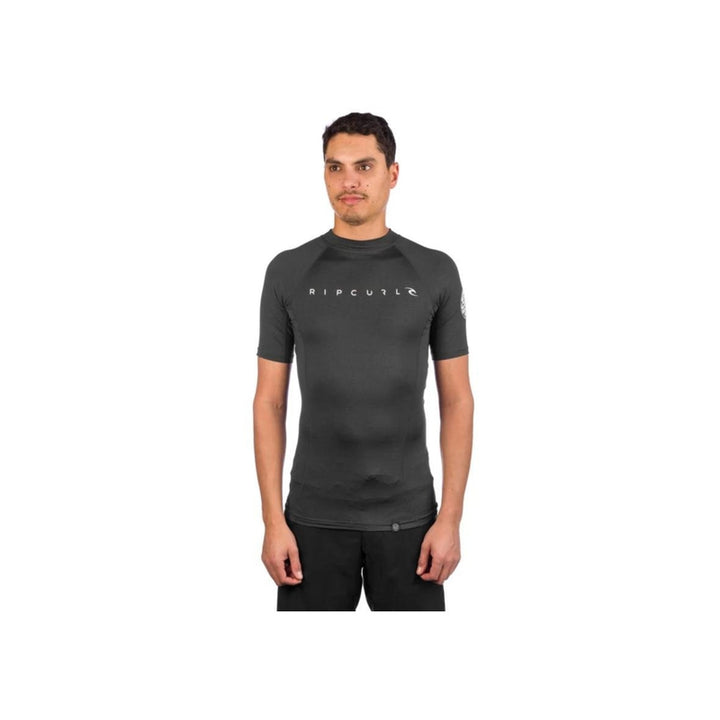 Rip Curl Herren Lycra Dawn Patrol UV Tee S/S - black marle