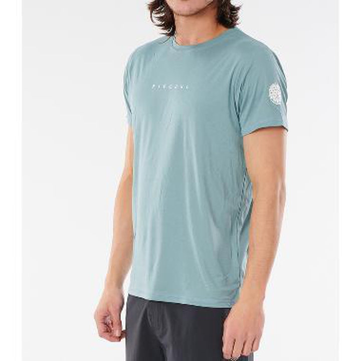 Rip Curl Herren Lycra kurzarm Dawn Patrol - mid blue marle