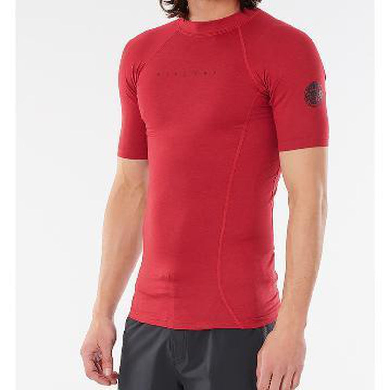 Rip Curl Herren Lycra kurzarm Dawn Patrol - mid blue marlered marle