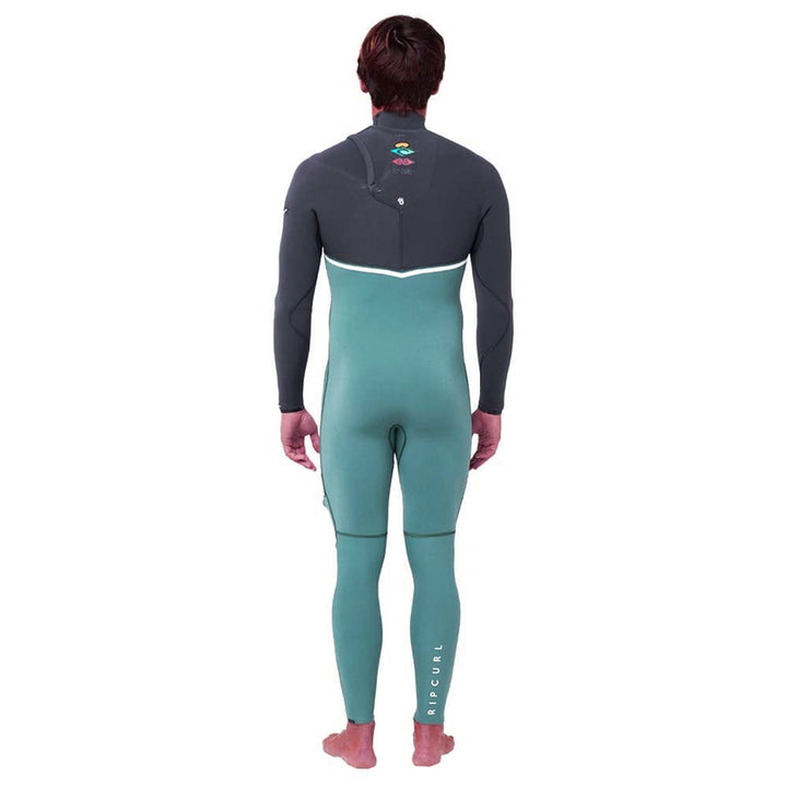 Rip Curl Herren Neoprenanzug E-Bomb Searchers 3/2mm Zipfree - Green Multi