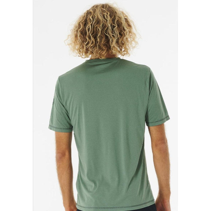 Rip Curl Herren Surfshirt Dawn Patrol kurzarm - green marle