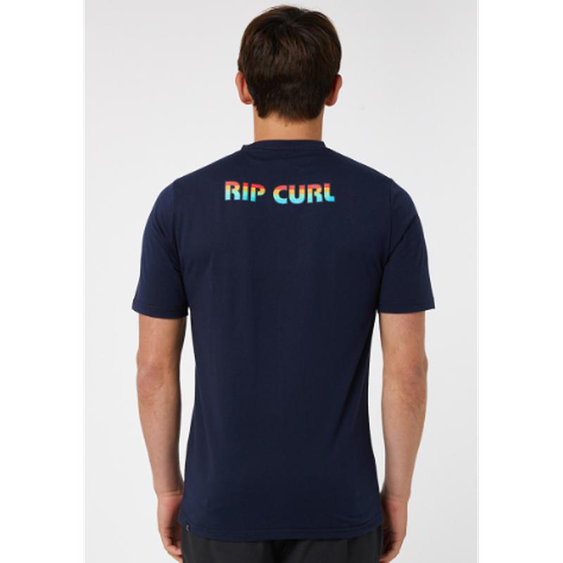 Rip Curl Herren Surfshirt Icons Of Surf, kurzarm - navy