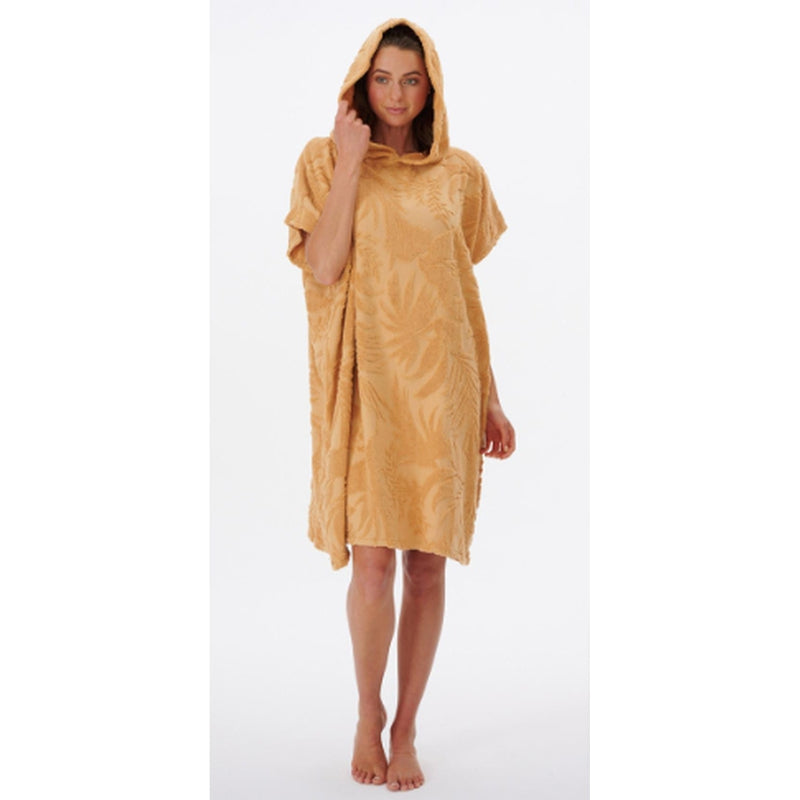Rip Curl Hooded Towel Sun Rays Poncho - sand