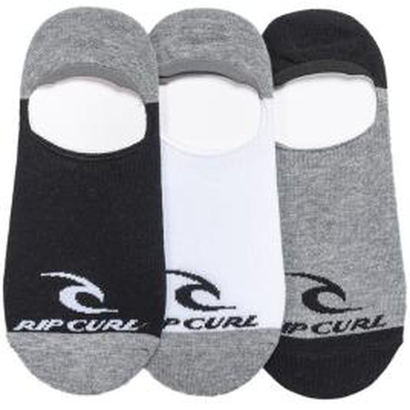 Rip Curl Icon Invisible Socken, 3er-Pack (40-42)