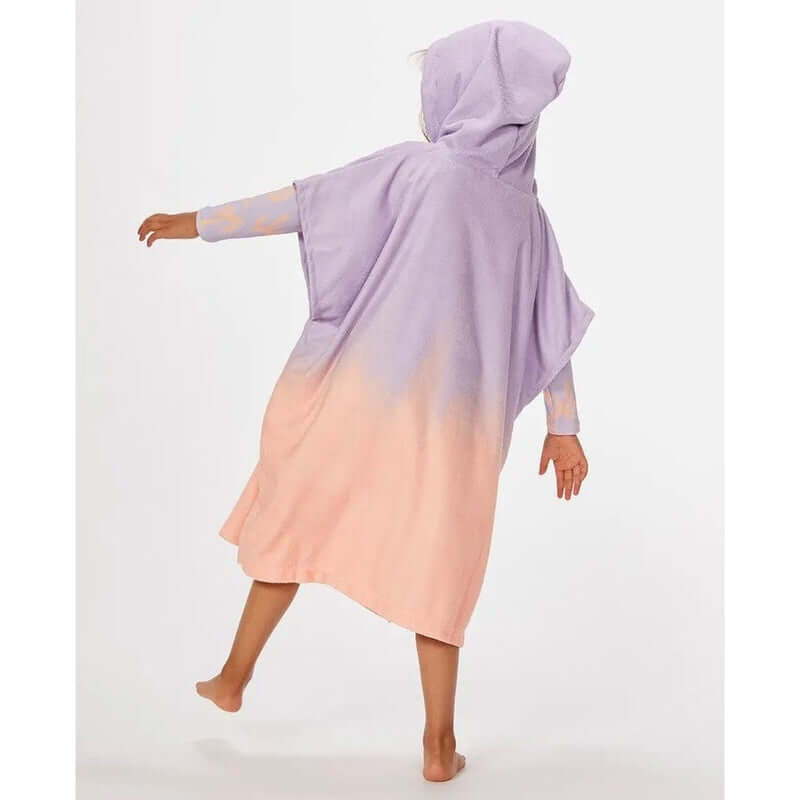 Rip Curl Kids Poncho Dip Dye - lilac