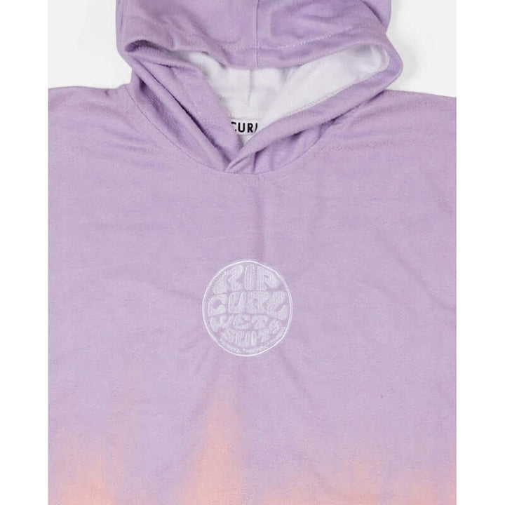 Rip Curl Kids Poncho Dip Dye - lilac