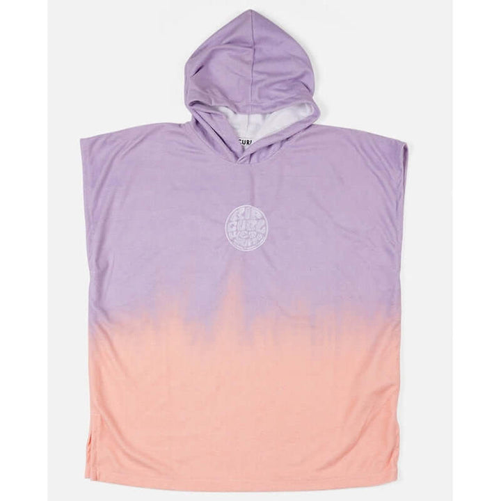 Rip Curl Kids Poncho Dip Dye - lilac