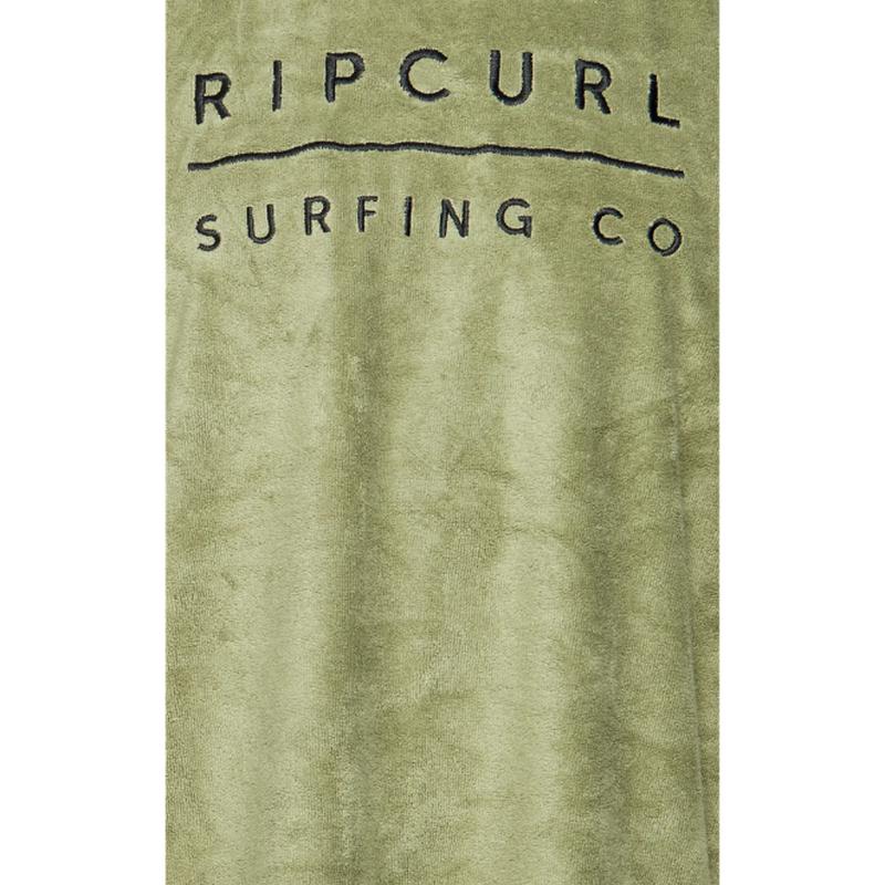 Rip Curl Kids Poncho Hooded Towel Boy - dark olive