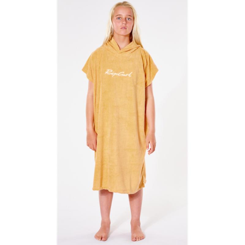 Rip Curl Kids Poncho Hooded Towel Girl - orange