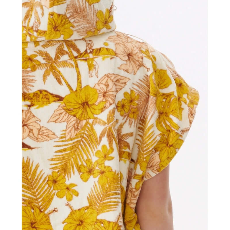 Rip Curl Kids Poncho Paradise - retro yellow