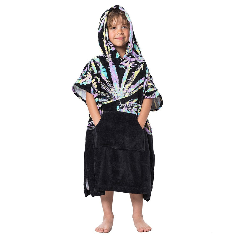 Rip Curl Kids Poncho - black
